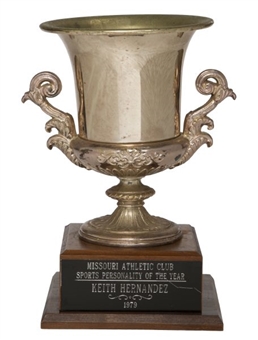 Keith Hernandez 1979 Missouri Athletic Club Sports Personality of the Year Award (Hernandez LOA)